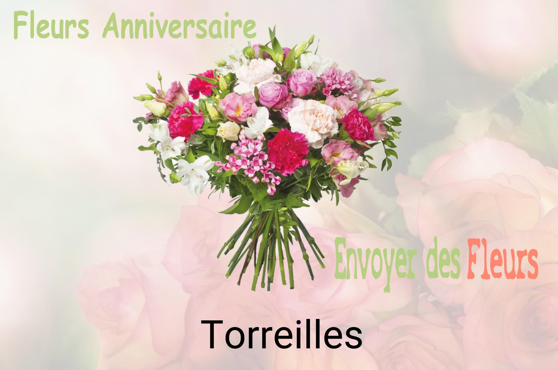 Bouquet de fleurs d’anniversaire livré à Torreilles